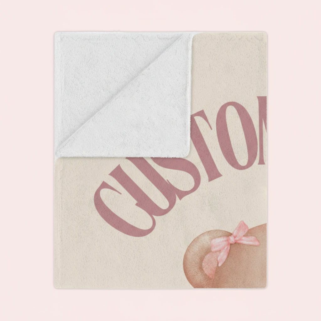 Personalized Minky Blanket - Custom Name Event City Soft Blanket, Gift Idea, Home Decor, Keepsake, Birthday Present, Throw Blanket