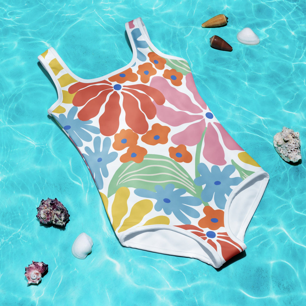 All - Over Print Kids Swimsuit - Vicky Garden