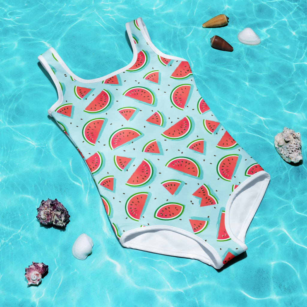 All - Over Print Kids Swimsuit - Vicky Garden