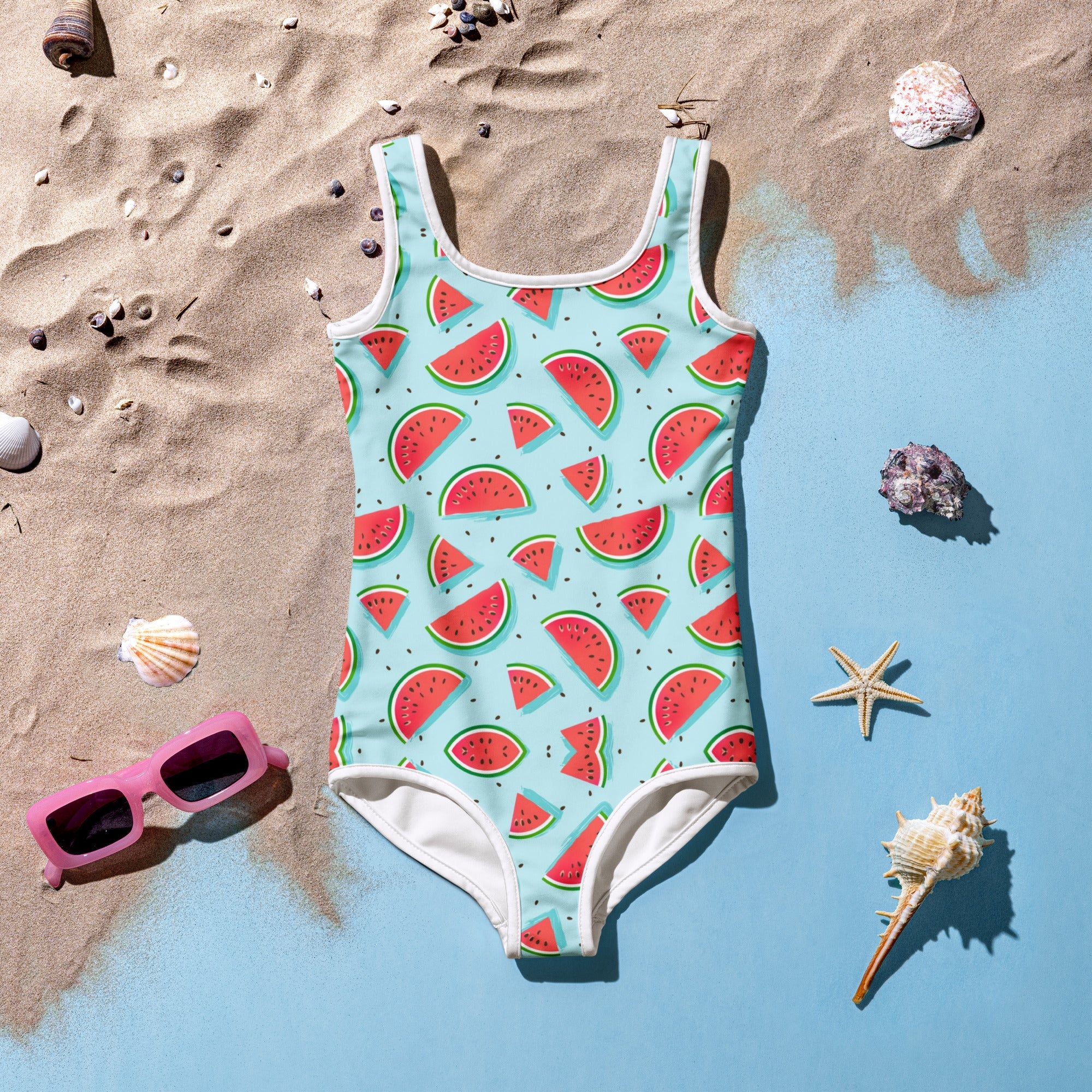 All - Over Print Kids Swimsuit - Vicky Garden