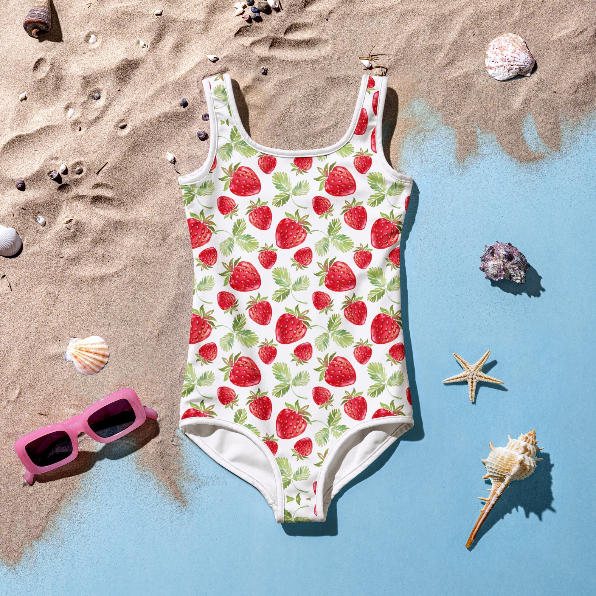 All - Over Print Kids Swimsuit - Vicky Garden