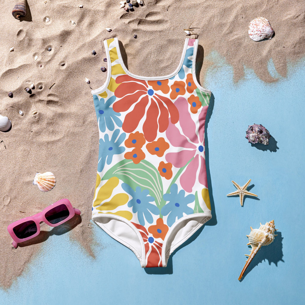All - Over Print Kids Swimsuit - Vicky Garden