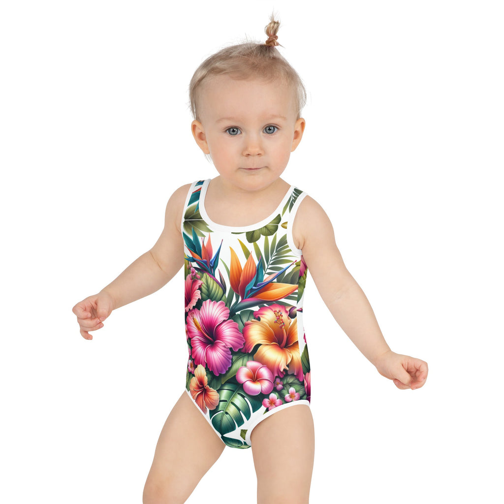 All - Over Print Kids Swimsuit - Vicky Garden