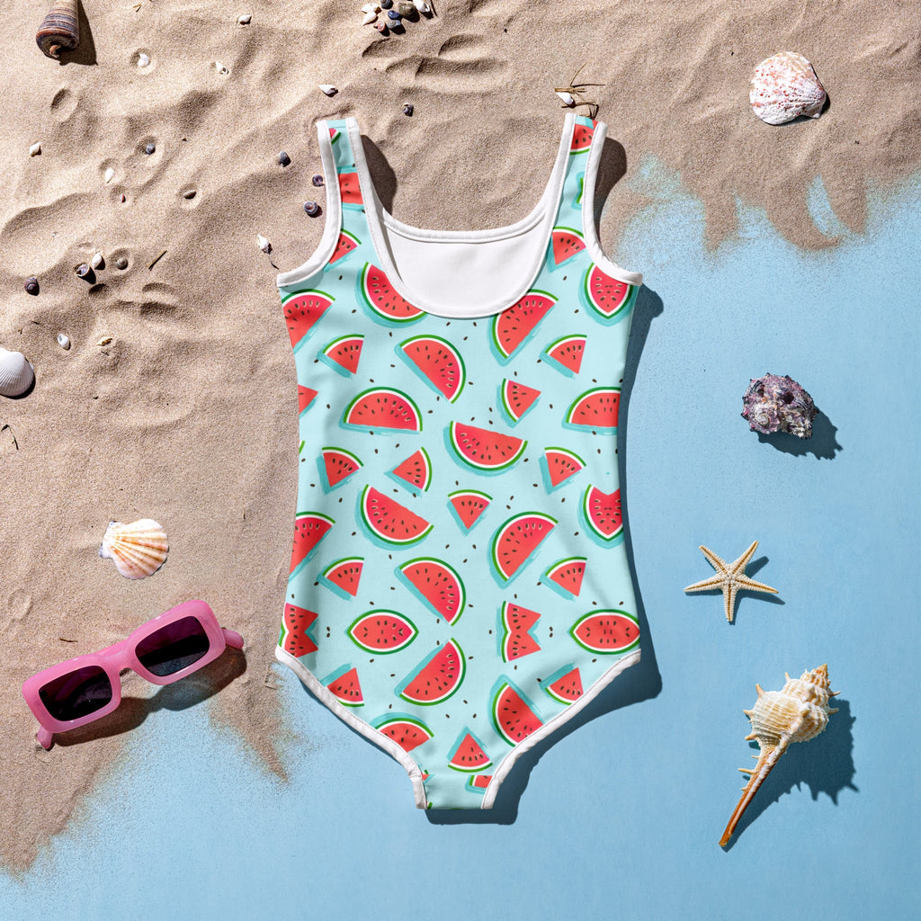 All - Over Print Kids Swimsuit - Vicky Garden