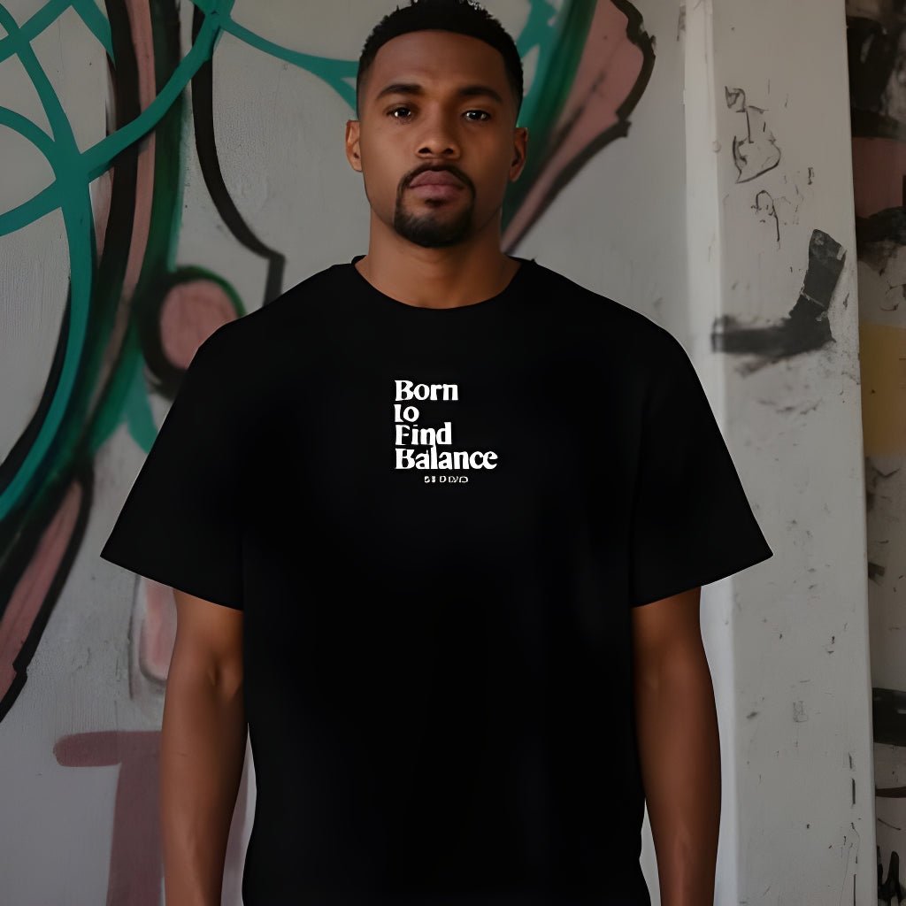 Born to Find Balance ESTD 2025 Graphic T-Shirts - Vicky Garden