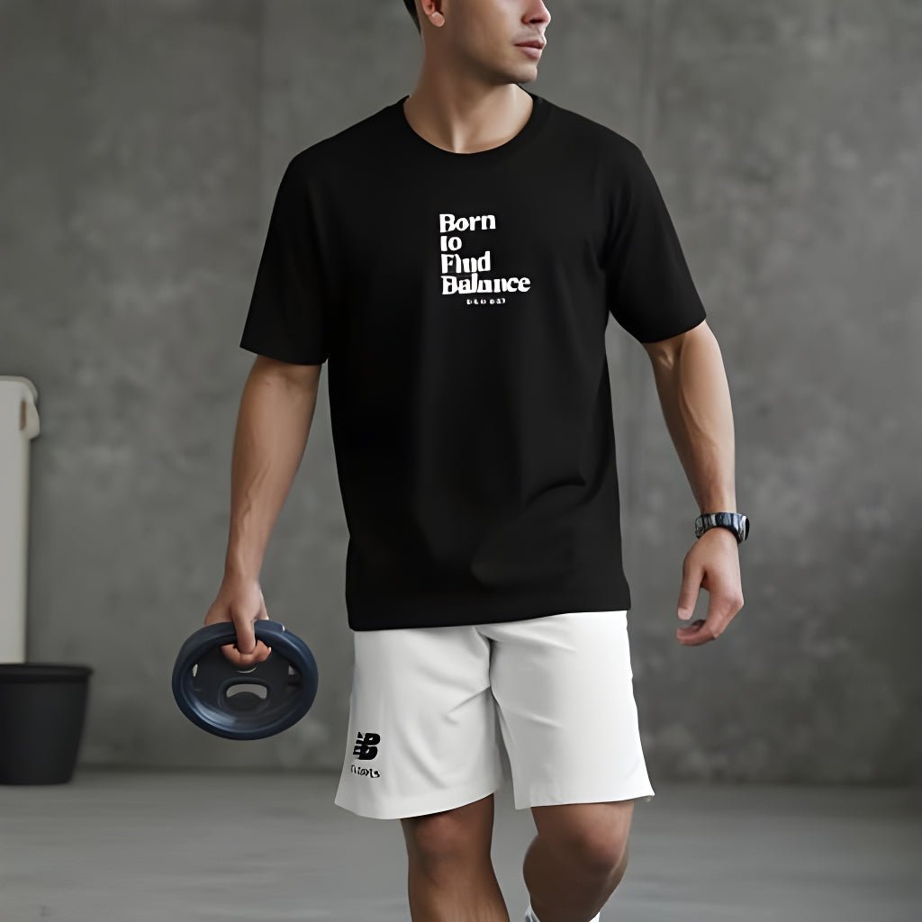 Born to Find Balance ESTD 2025 Graphic T-Shirts - Vicky Garden