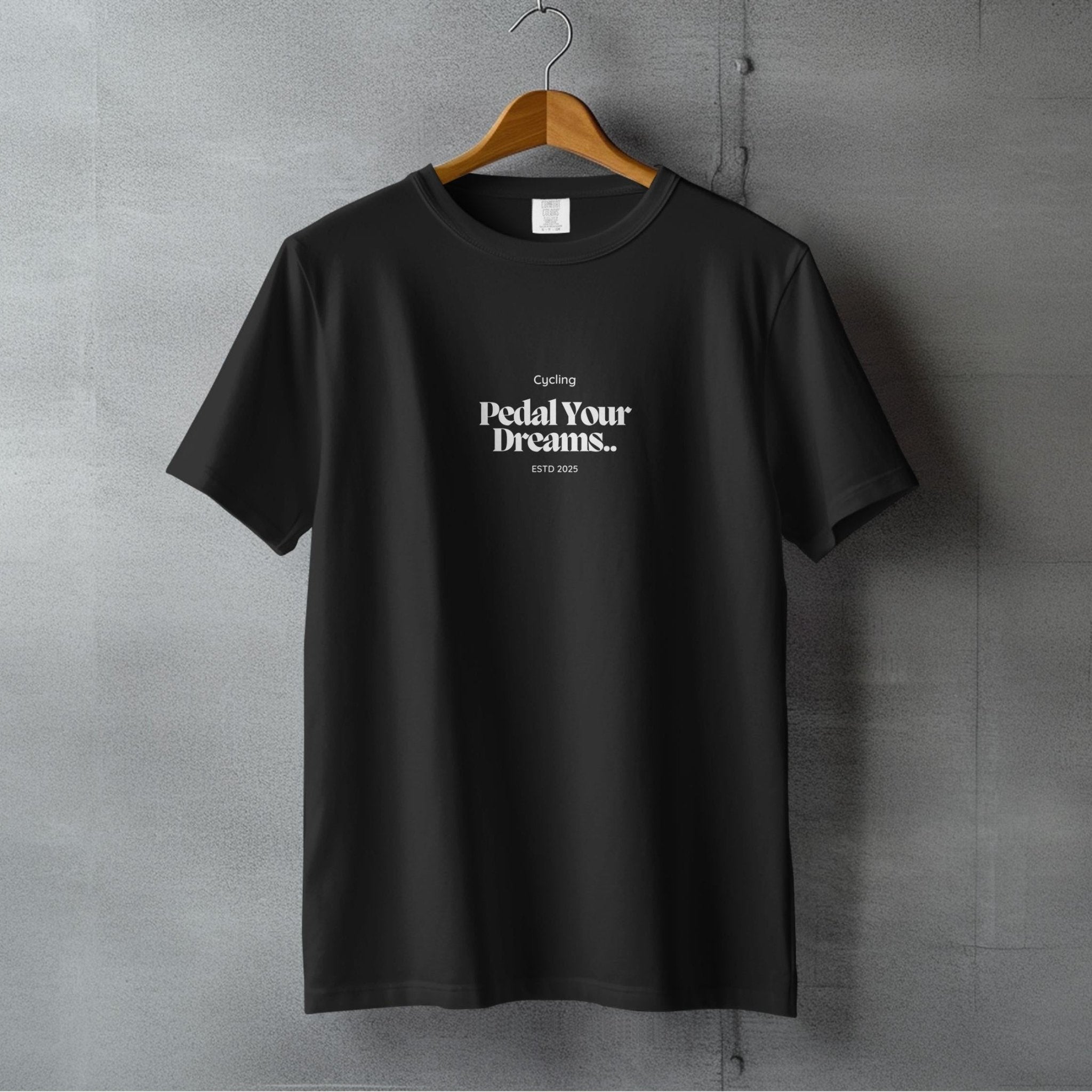 Cycling Pedal Your Dreams ESTD 2025 T-Shirts - Vicky Garden