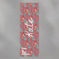 Floral Yoga Pilates Mat Customize Personalization with name - Vicky Garden