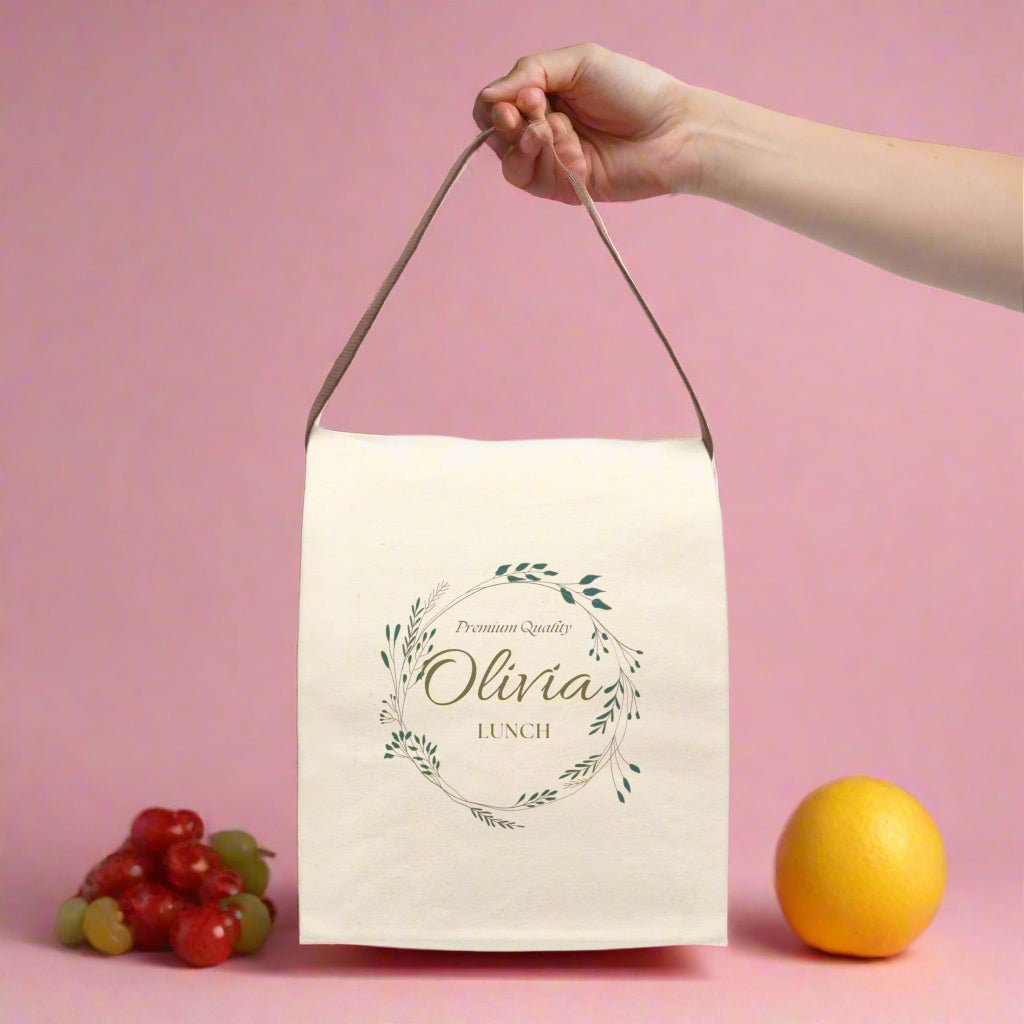 Lunch Bag, Airplane Personalized Name Customizable - Vicky Garden