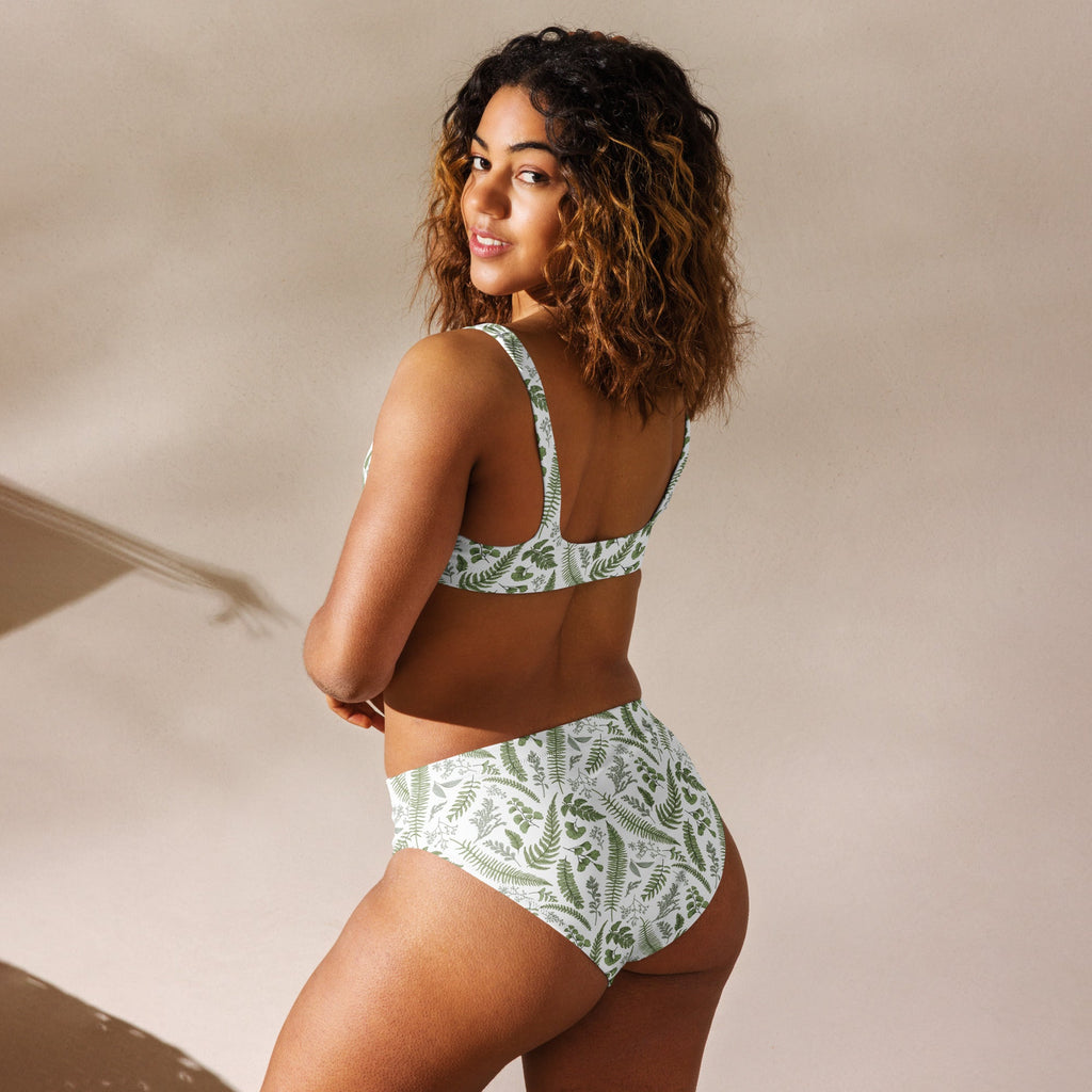 Recycled high - waisted bikini - Vicky Garden