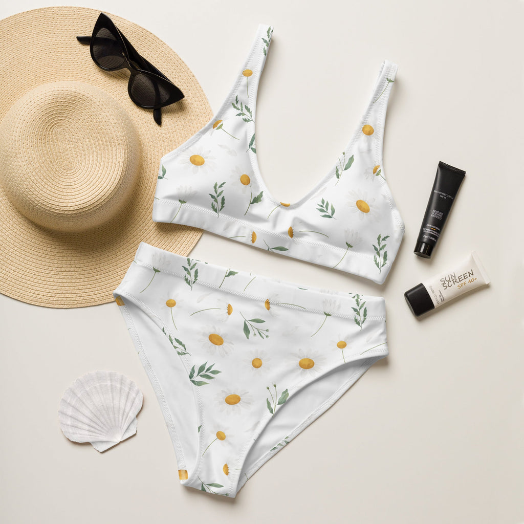 Recycled high - waisted bikini - Vicky Garden