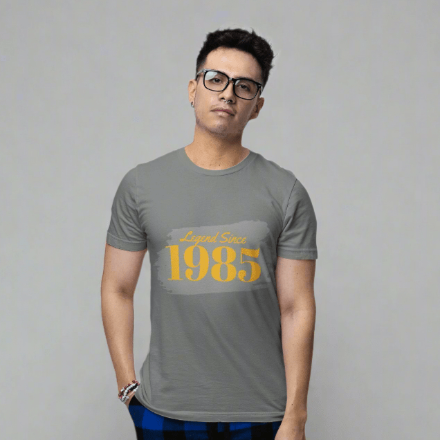 Year of Birth Unisex Tee Customize Personalize T-Shirt - Vicky Garden